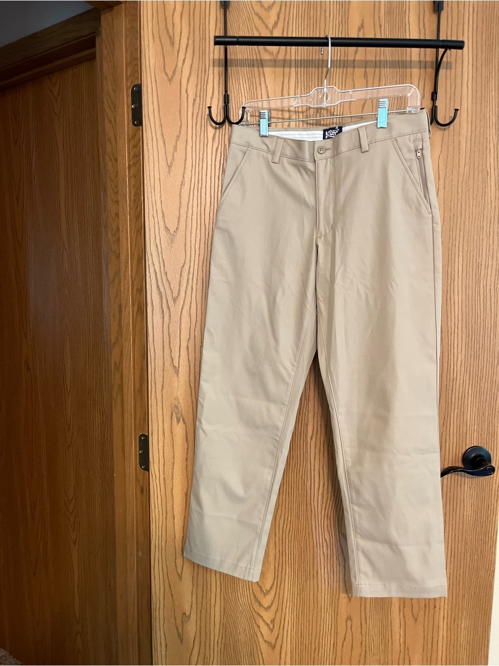 NWOT Lands' End Sz 14H Kids Iron Knee Active Performance Chino Pants